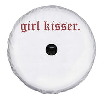 Girl Kisser Spare Tire Cover Funny Lesbian Pride - Wonder Print Shop