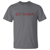 Girl Kisser T Shirt Funny Lesbian Pride - Wonder Print Shop
