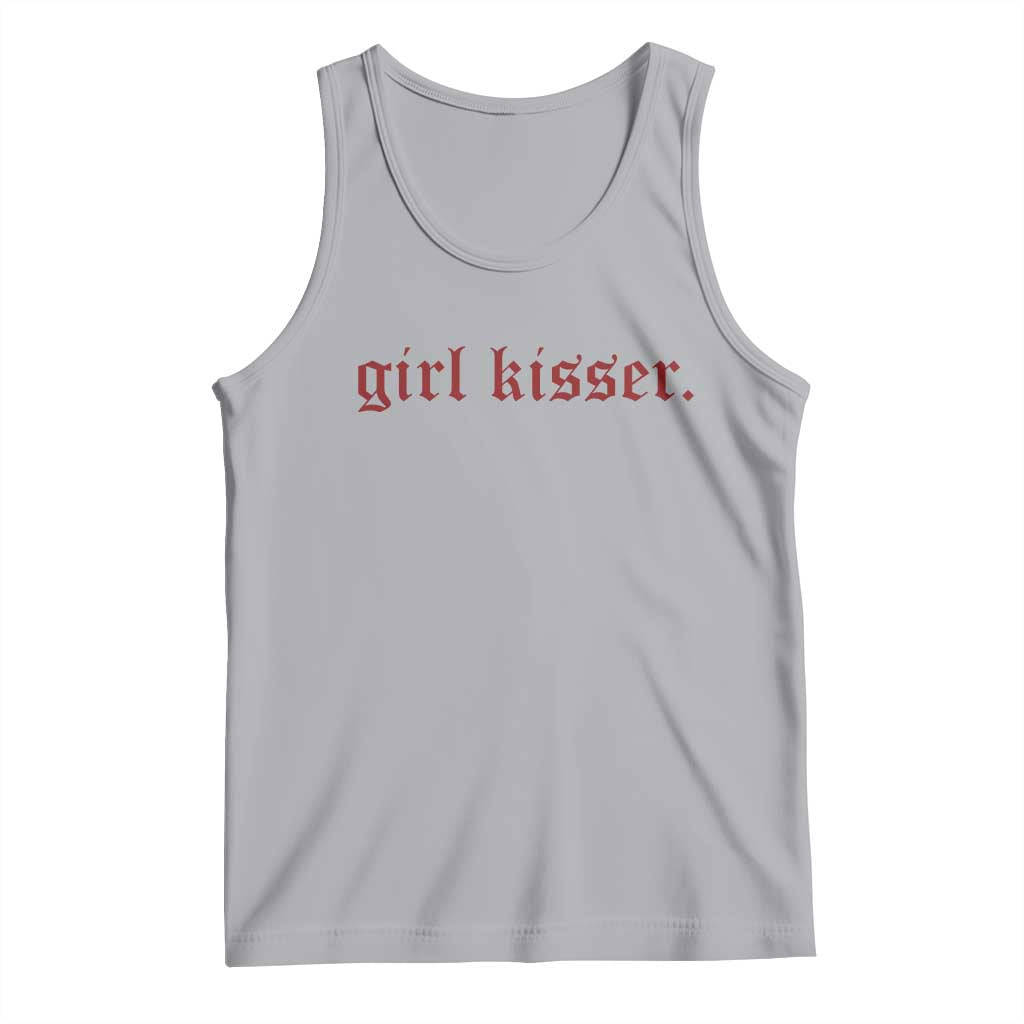 Girl Kisser Tank Top Funny Lesbian Pride - Wonder Print Shop