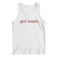 Girl Kisser Tank Top Funny Lesbian Pride - Wonder Print Shop