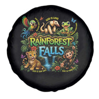 VBS 2026 Spare Tire Cover Rainforest Falls Exploring The Nature of God VBS 2026