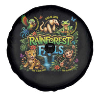 VBS 2026 Spare Tire Cover Rainforest Falls Exploring The Nature of God VBS 2026