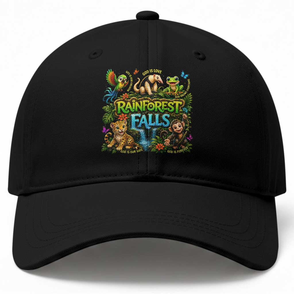 VBS 2026 Baseball Cap Rainforest Falls Exploring The Nature of God VBS 2026