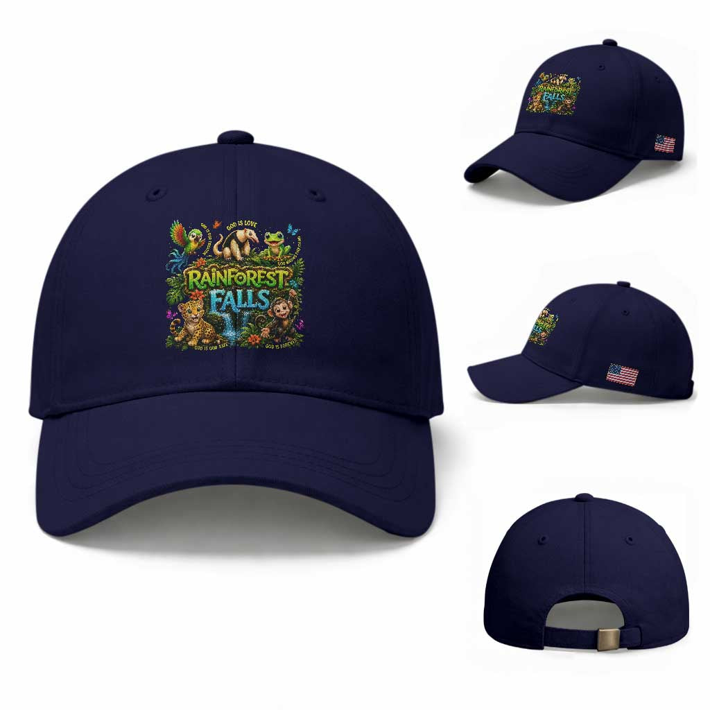 VBS 2026 Baseball Cap Rainforest Falls Exploring The Nature of God VBS 2026
