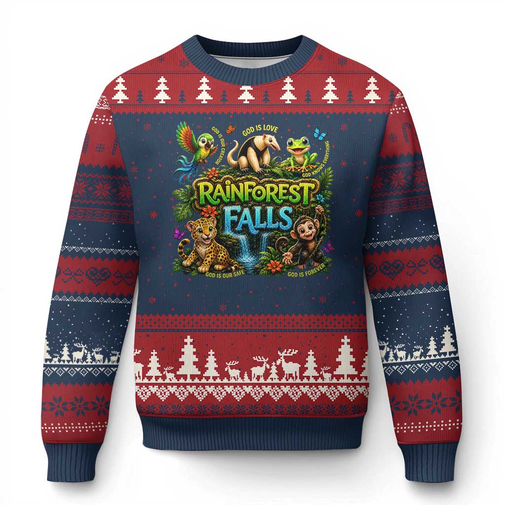 VBS 2026 Ugly Christmas Sweater Rainforest Falls Exploring The Nature of God VBS 2026