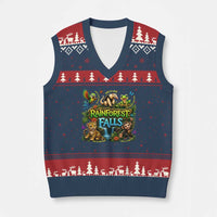 VBS 2026 V-Neck Knit Sweater Vest Rainforest Falls Exploring The Nature of God VBS 2026