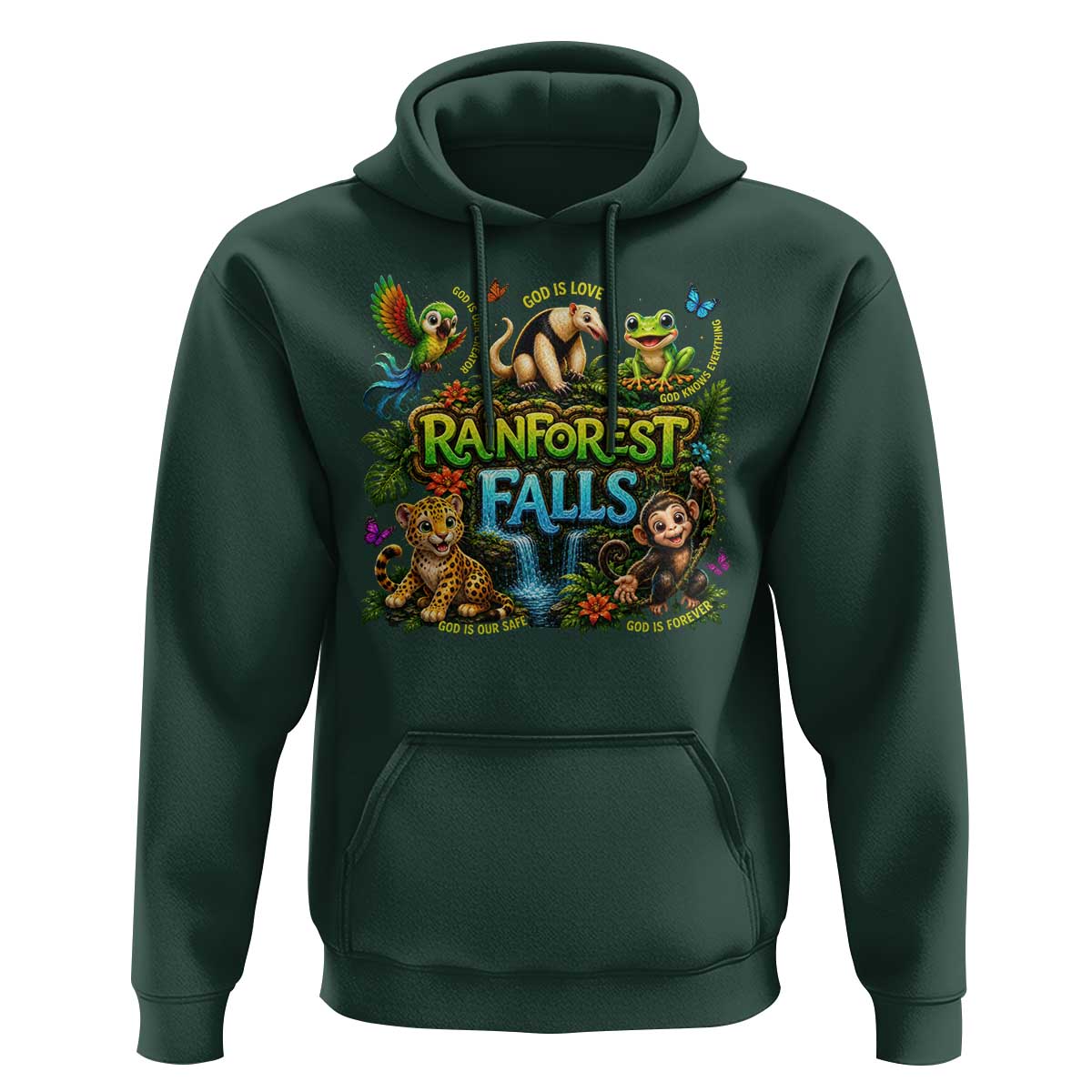 VBS 2026 Hoodie Rainforest Falls Exploring The Nature of God VBS 2026
