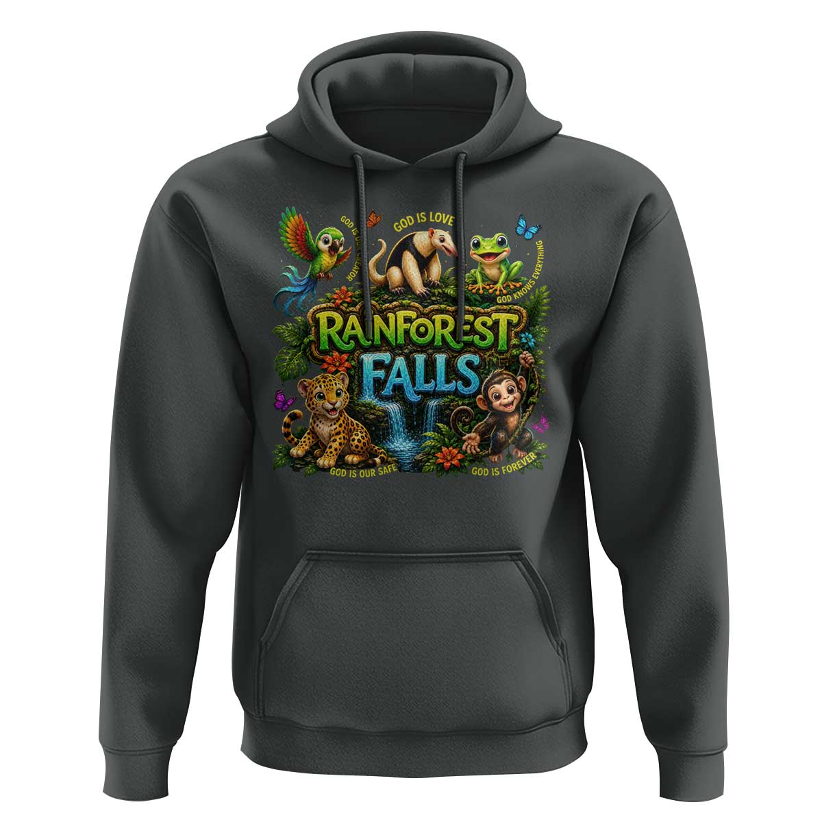 VBS 2026 Hoodie Rainforest Falls Exploring The Nature of God VBS 2026