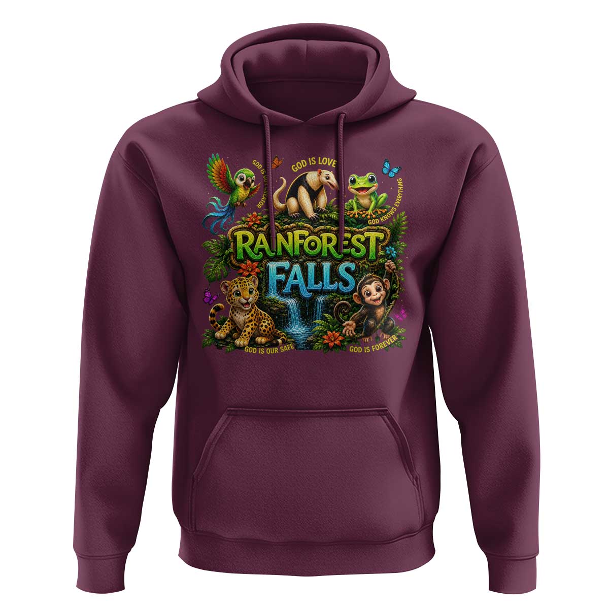 VBS 2026 Hoodie Rainforest Falls Exploring The Nature of God VBS 2026