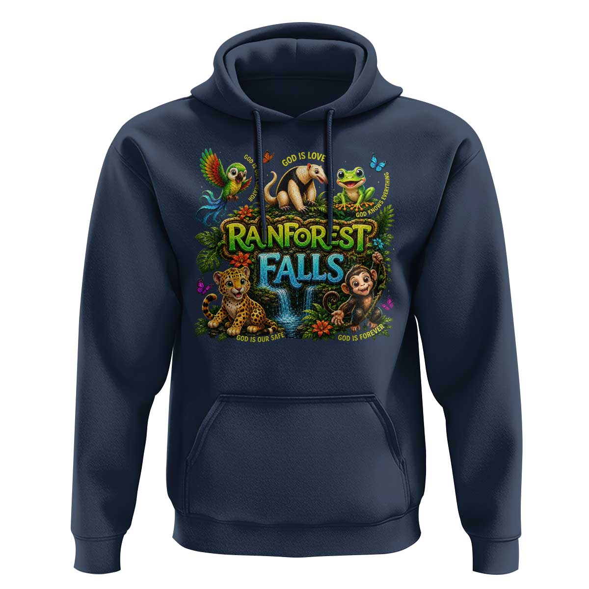 VBS 2026 Hoodie Rainforest Falls Exploring The Nature of God VBS 2026