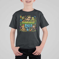 VBS 2026 T Shirt For Kid Rainforest Falls Exploring The Nature of God VBS 2026