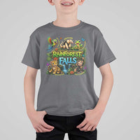 VBS 2026 T Shirt For Kid Rainforest Falls Exploring The Nature of God VBS 2026