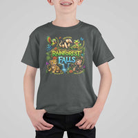 VBS 2026 T Shirt For Kid Rainforest Falls Exploring The Nature of God VBS 2026