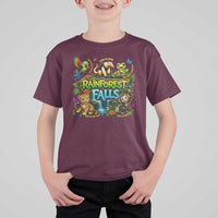 VBS 2026 T Shirt For Kid Rainforest Falls Exploring The Nature of God VBS 2026