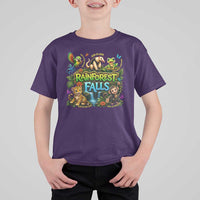 VBS 2026 T Shirt For Kid Rainforest Falls Exploring The Nature of God VBS 2026