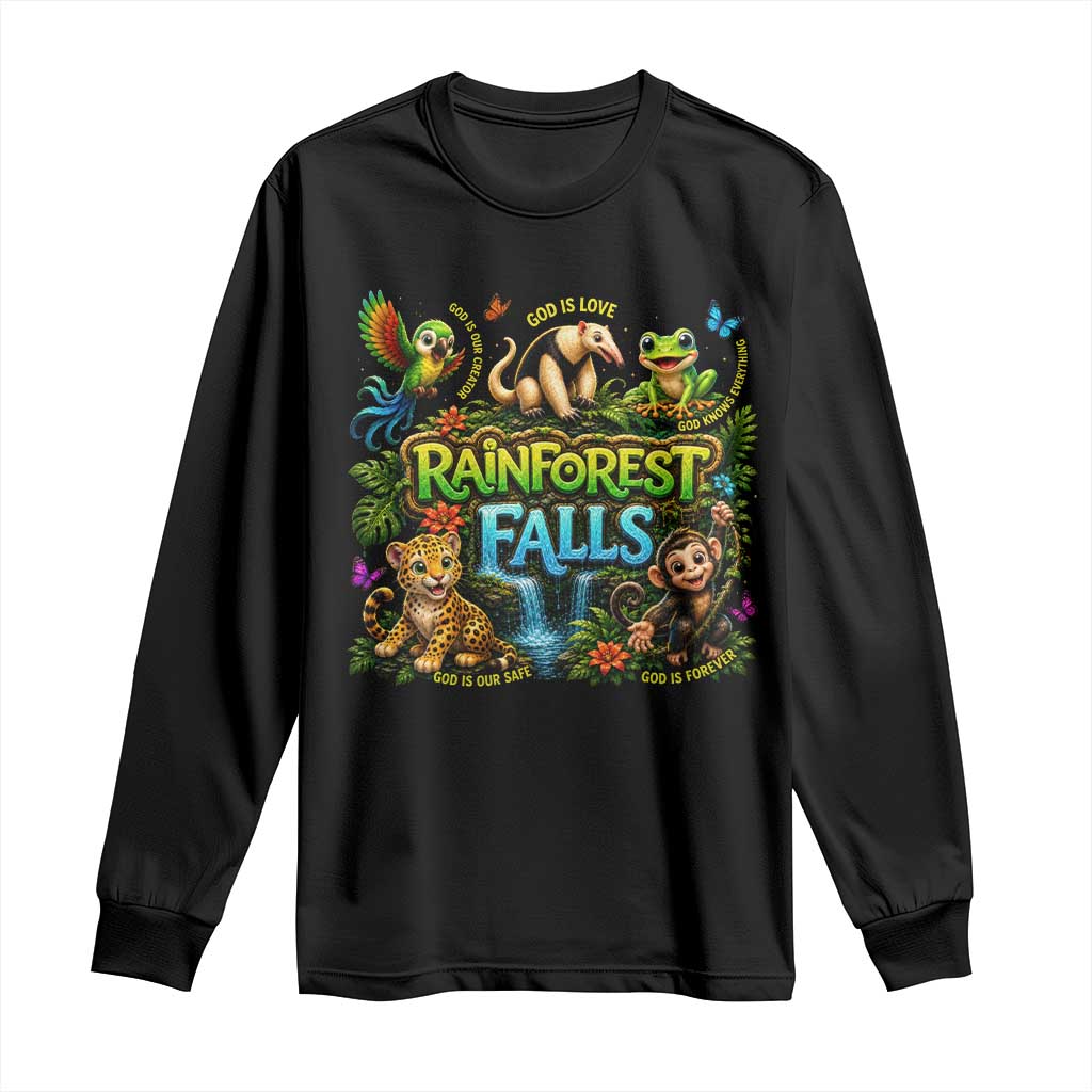 VBS 2026 Long Sleeve Shirt Rainforest Falls Exploring The Nature of God VBS 2026