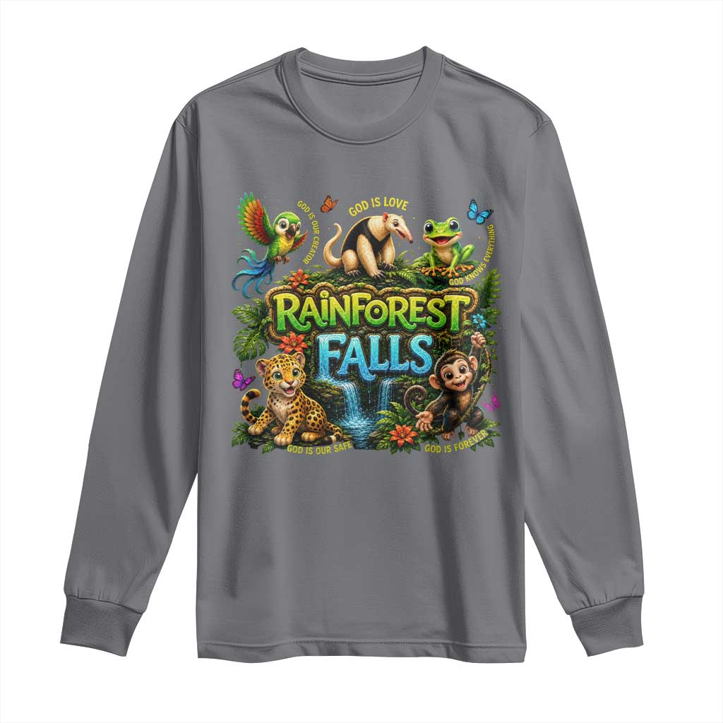 VBS 2026 Long Sleeve Shirt Rainforest Falls Exploring The Nature of God VBS 2026