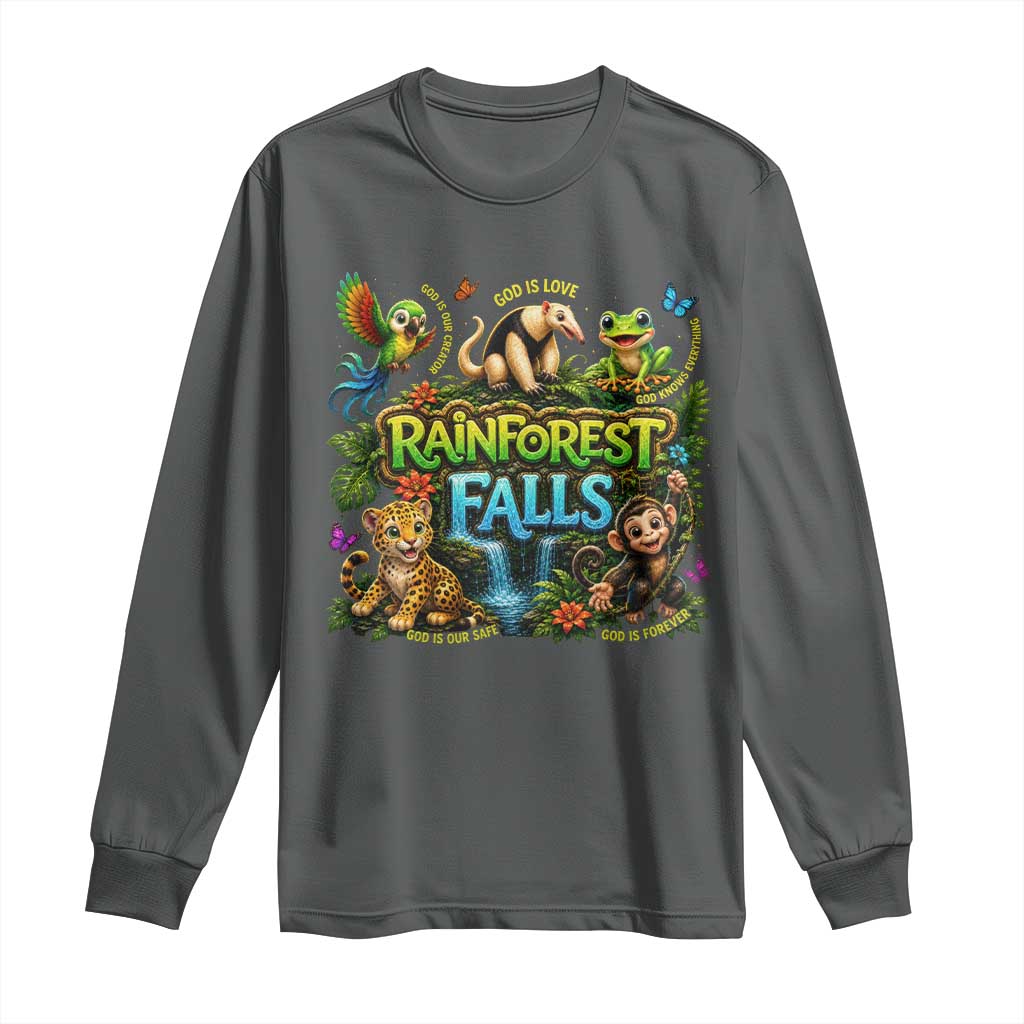 VBS 2026 Long Sleeve Shirt Rainforest Falls Exploring The Nature of God VBS 2026
