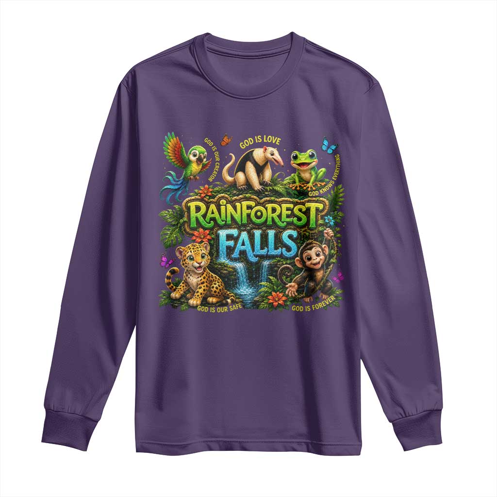 VBS 2026 Long Sleeve Shirt Rainforest Falls Exploring The Nature of God VBS 2026