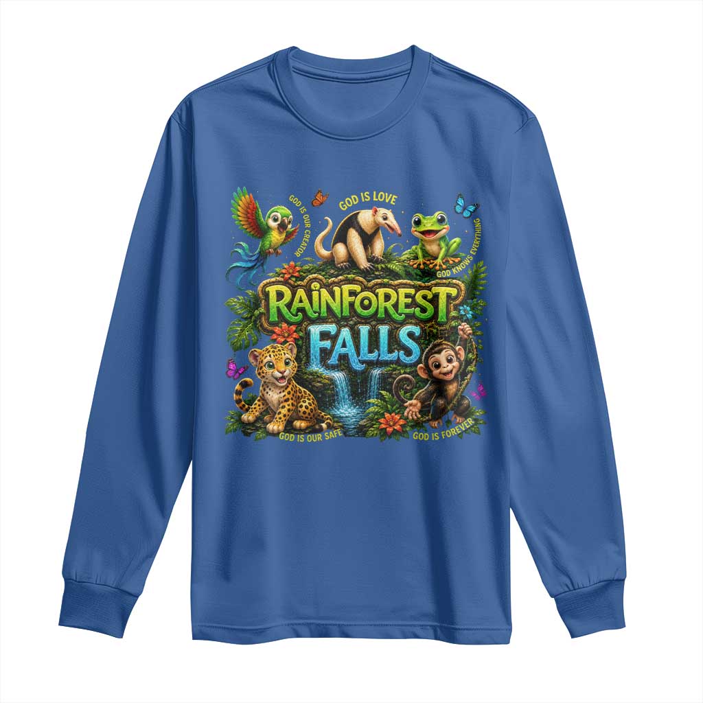 VBS 2026 Long Sleeve Shirt Rainforest Falls Exploring The Nature of God VBS 2026