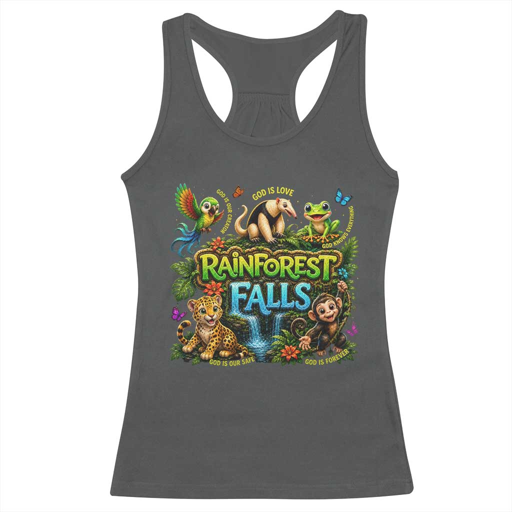 VBS 2026 Racerback Tank Top Rainforest Falls Exploring The Nature of God VBS 2026