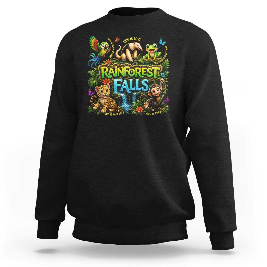 VBS 2026 Sweatshirt Rainforest Falls Exploring The Nature of God VBS 2026