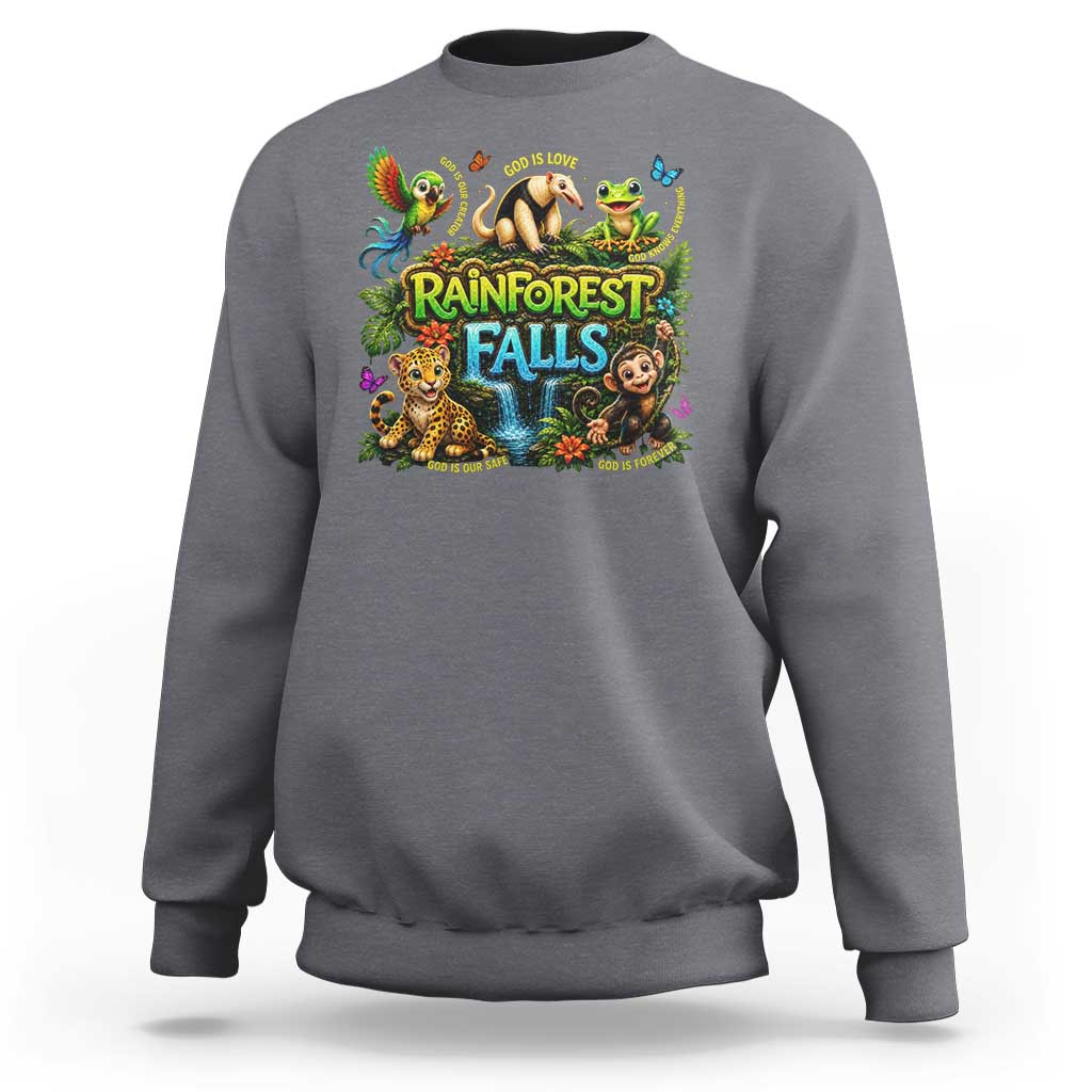 VBS 2026 Sweatshirt Rainforest Falls Exploring The Nature of God VBS 2026