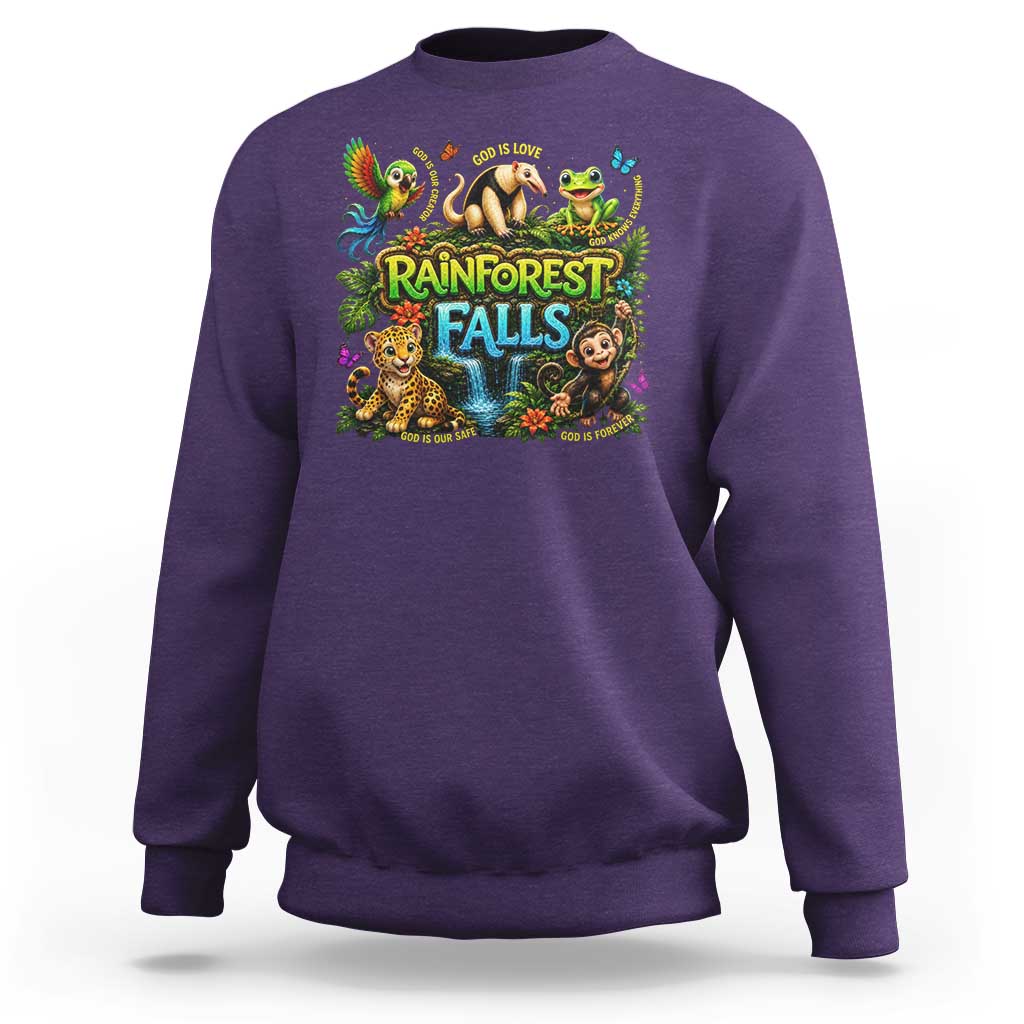 VBS 2026 Sweatshirt Rainforest Falls Exploring The Nature of God VBS 2026