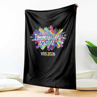 Illumination Station VBS 2026 Christian Lights Throw Blanket Bible Jesus