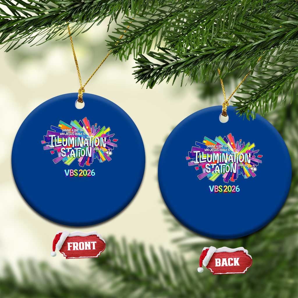 Illumination Station VBS 2026 Christian Lights Ceramic Ornament Bible Jesus