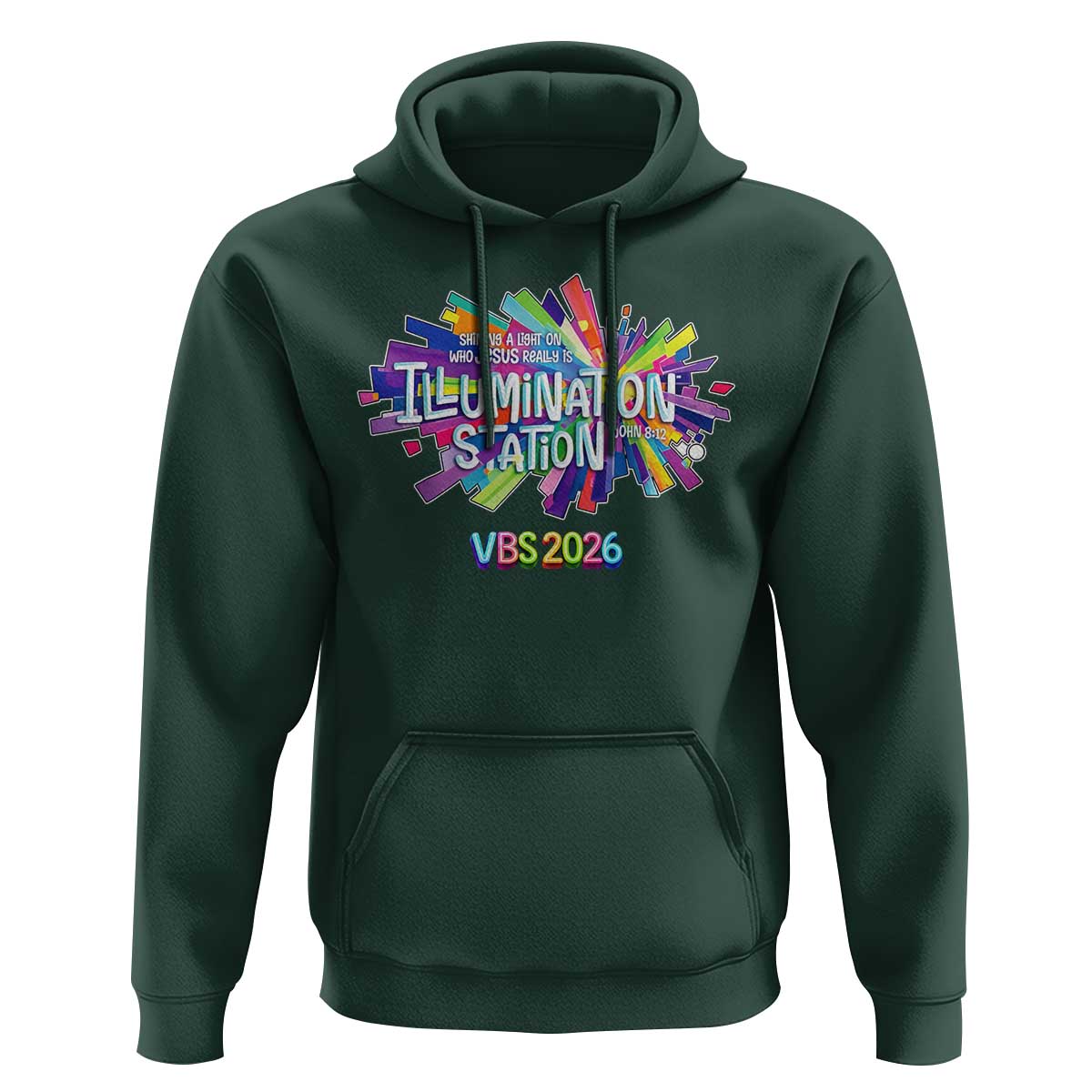 Illumination Station VBS 2026 Christian Lights Hoodie Bible Jesus