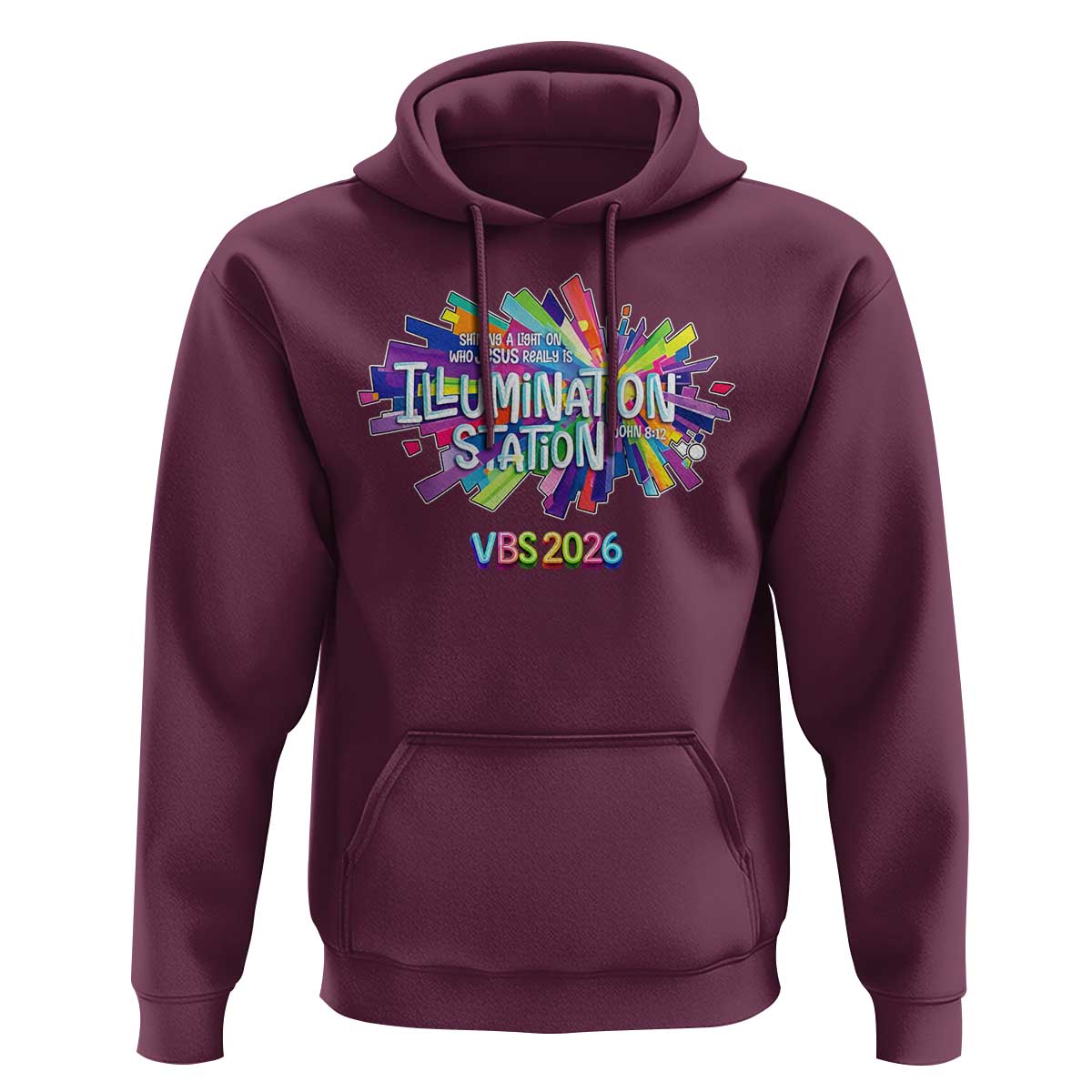 Illumination Station VBS 2026 Christian Lights Hoodie Bible Jesus