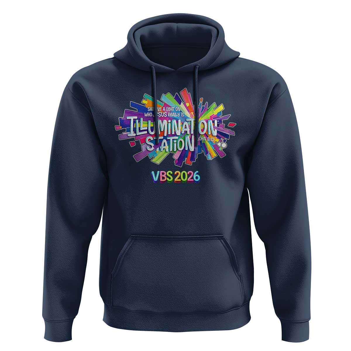 Illumination Station VBS 2026 Christian Lights Hoodie Bible Jesus