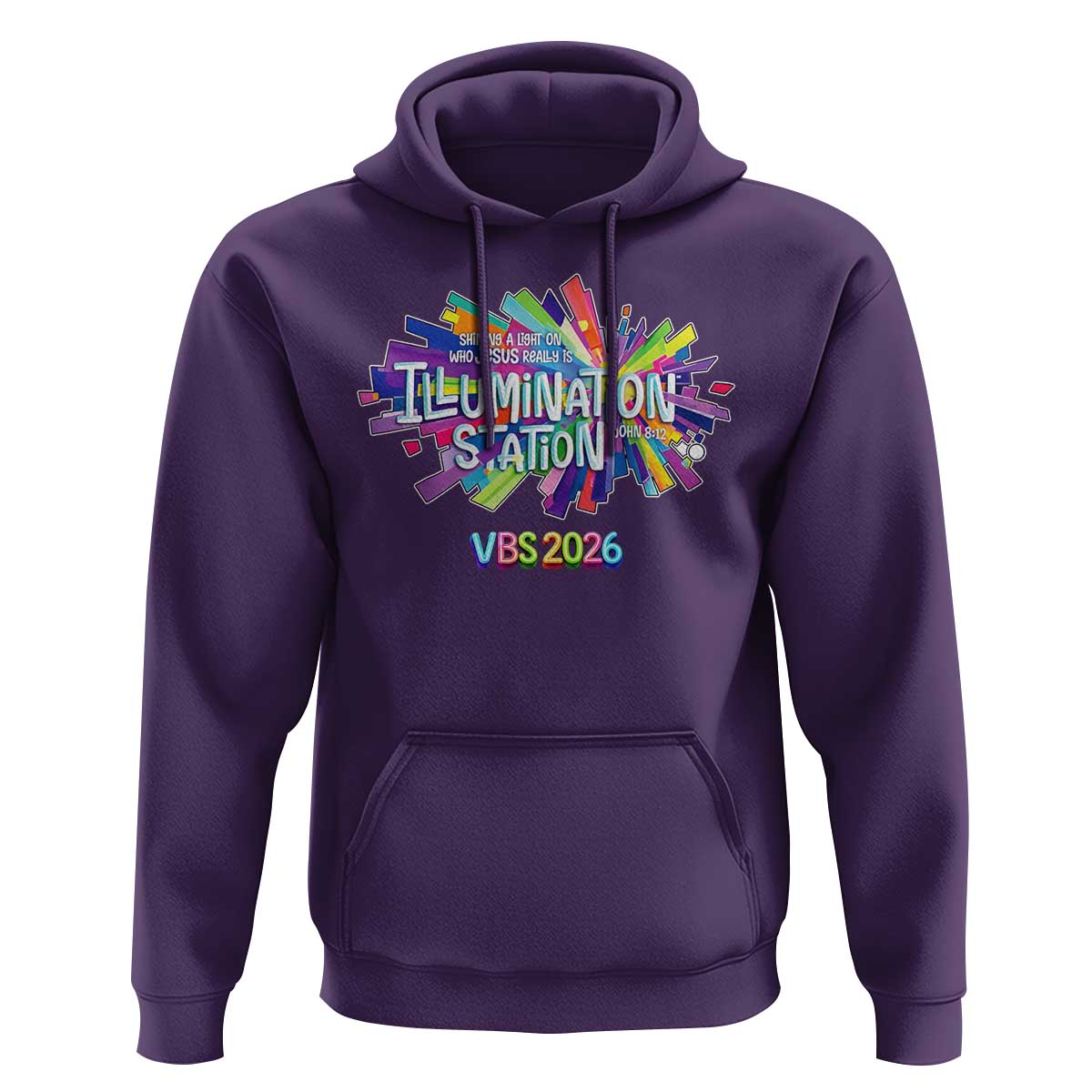 Illumination Station VBS 2026 Christian Lights Hoodie Bible Jesus