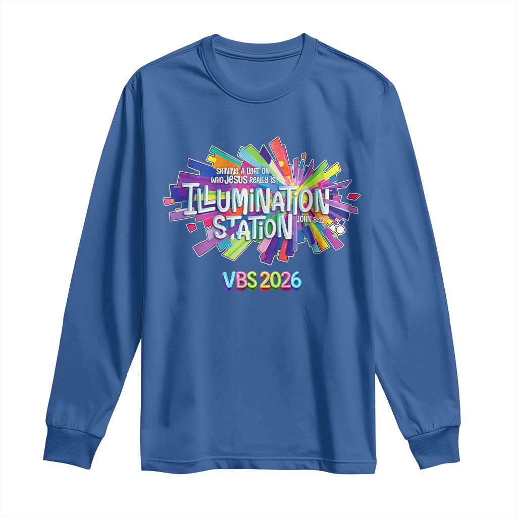 Illumination Station VBS 2026 Christian Lights Long Sleeve Shirt Bible Jesus