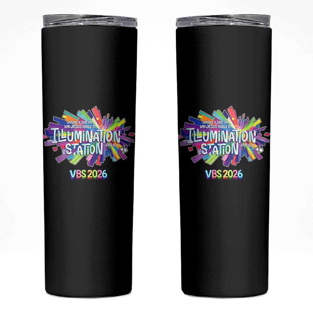 Illumination Station VBS 2026 Christian Lights Skinny Tumbler Bible Jesus