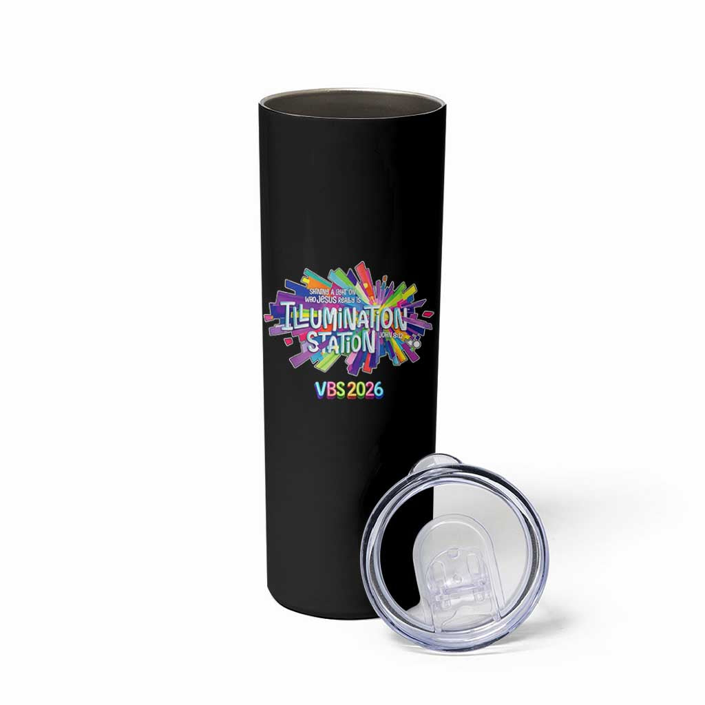Illumination Station VBS 2026 Christian Lights Skinny Tumbler Bible Jesus