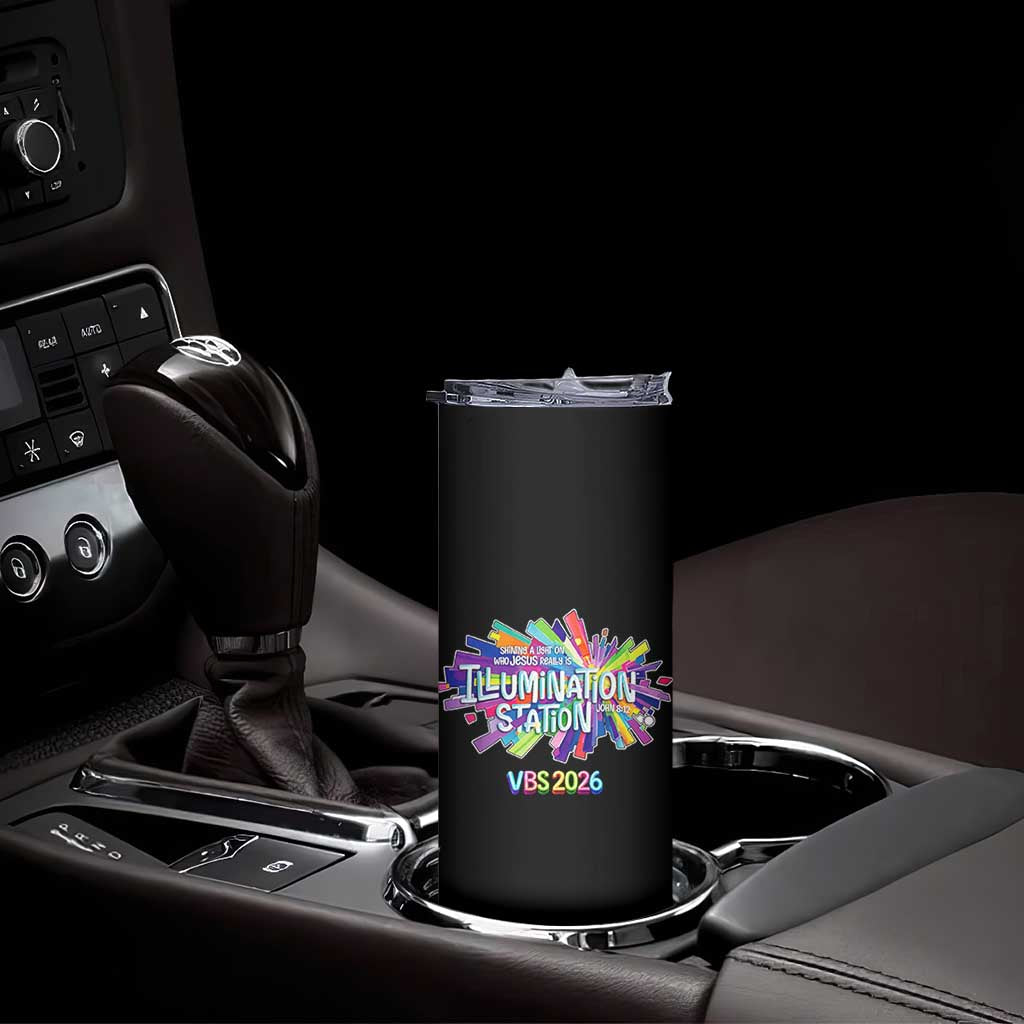 Illumination Station VBS 2026 Christian Lights Skinny Tumbler Bible Jesus