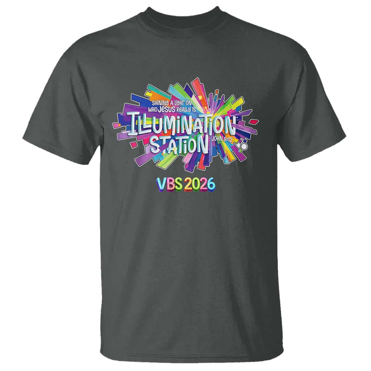 Illumination Station VBS 2026 Christian Lights T Shirt Bible Jesus