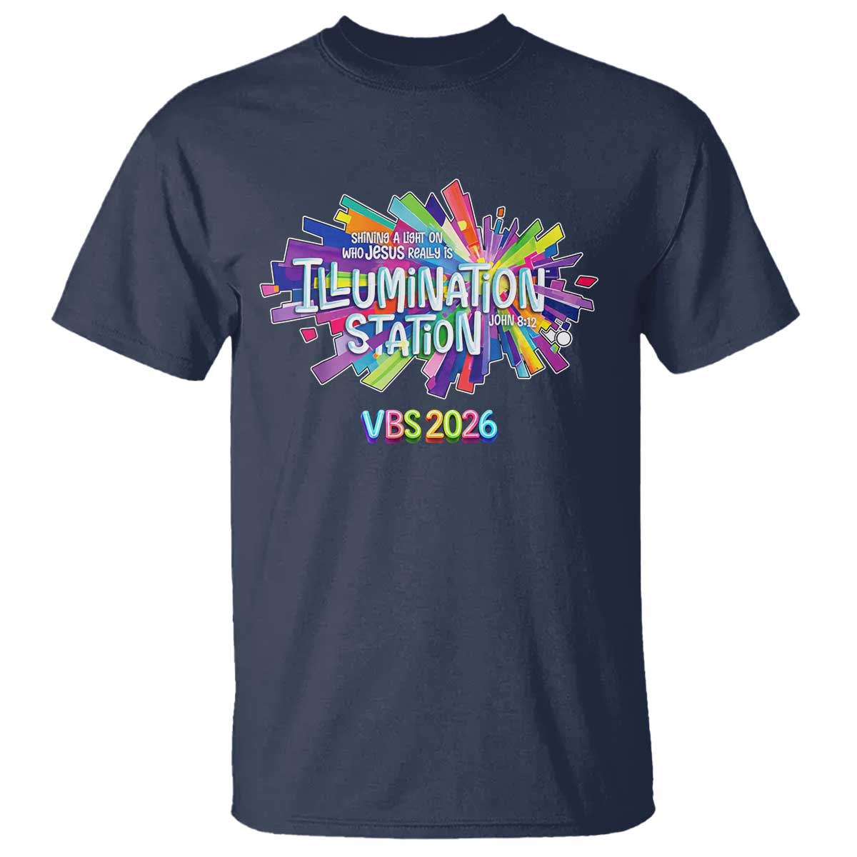 Illumination Station VBS 2026 Christian Lights T Shirt Bible Jesus