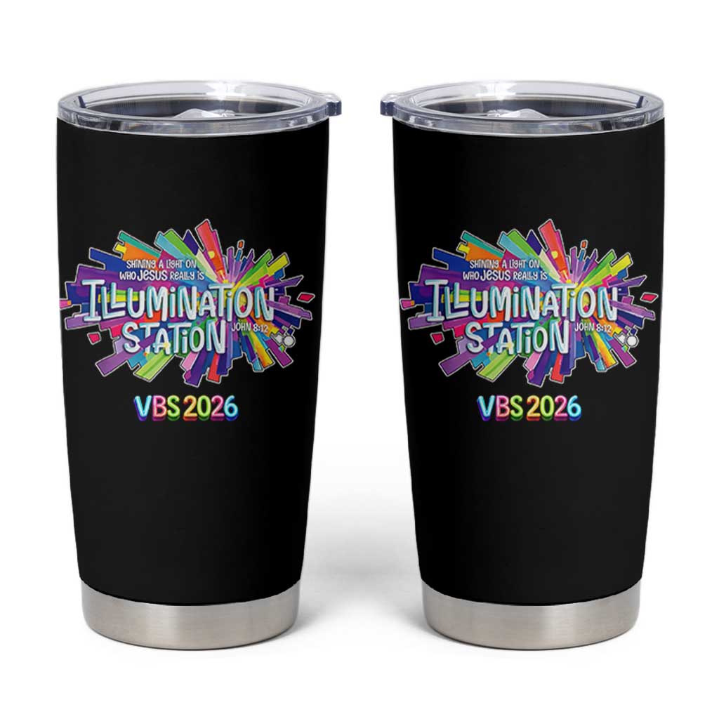Illumination Station VBS 2026 Christian Lights Tumbler Cup Bible Jesus