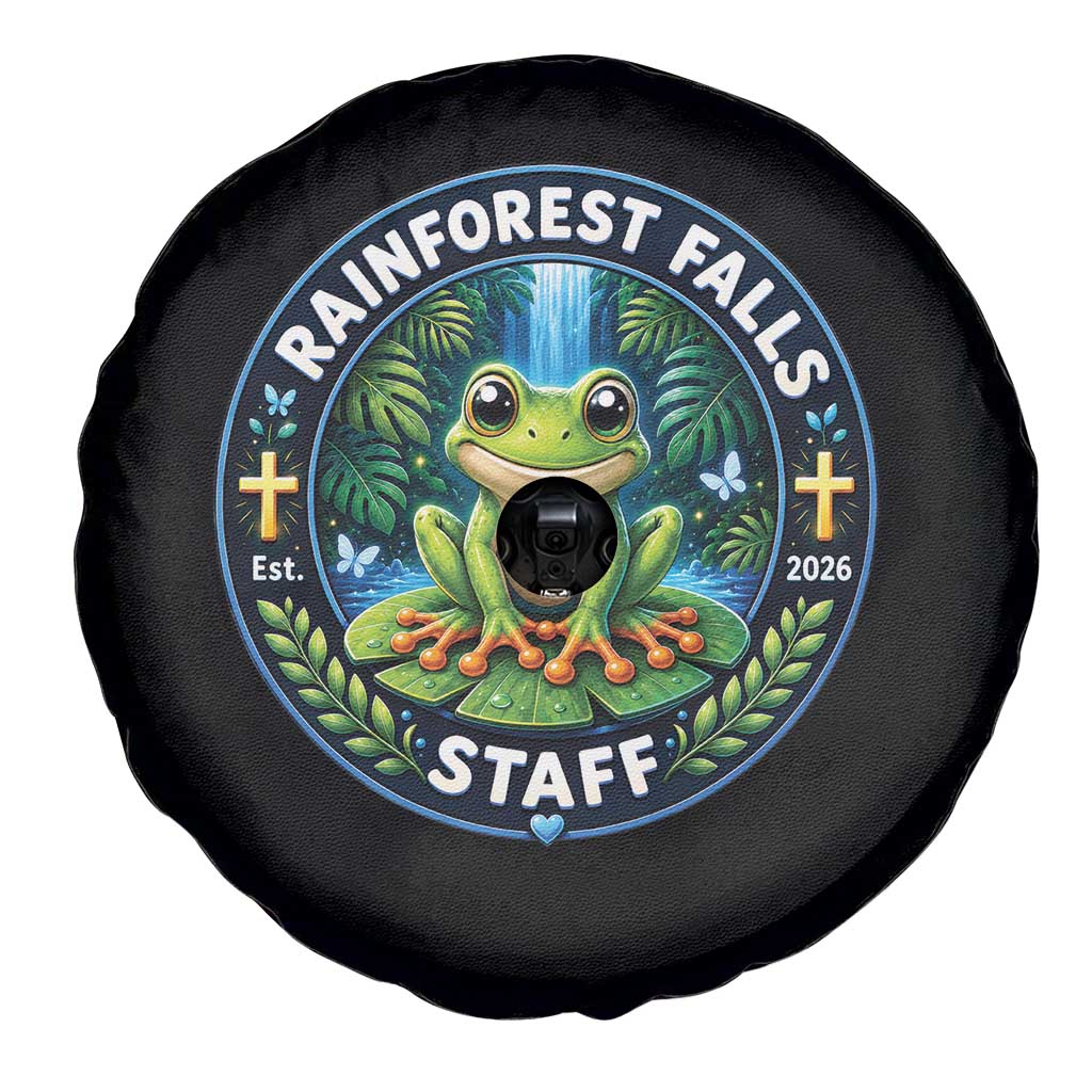 Rainforest Falls Staff Spare Tire Cover VBS 2026 Director Teacher