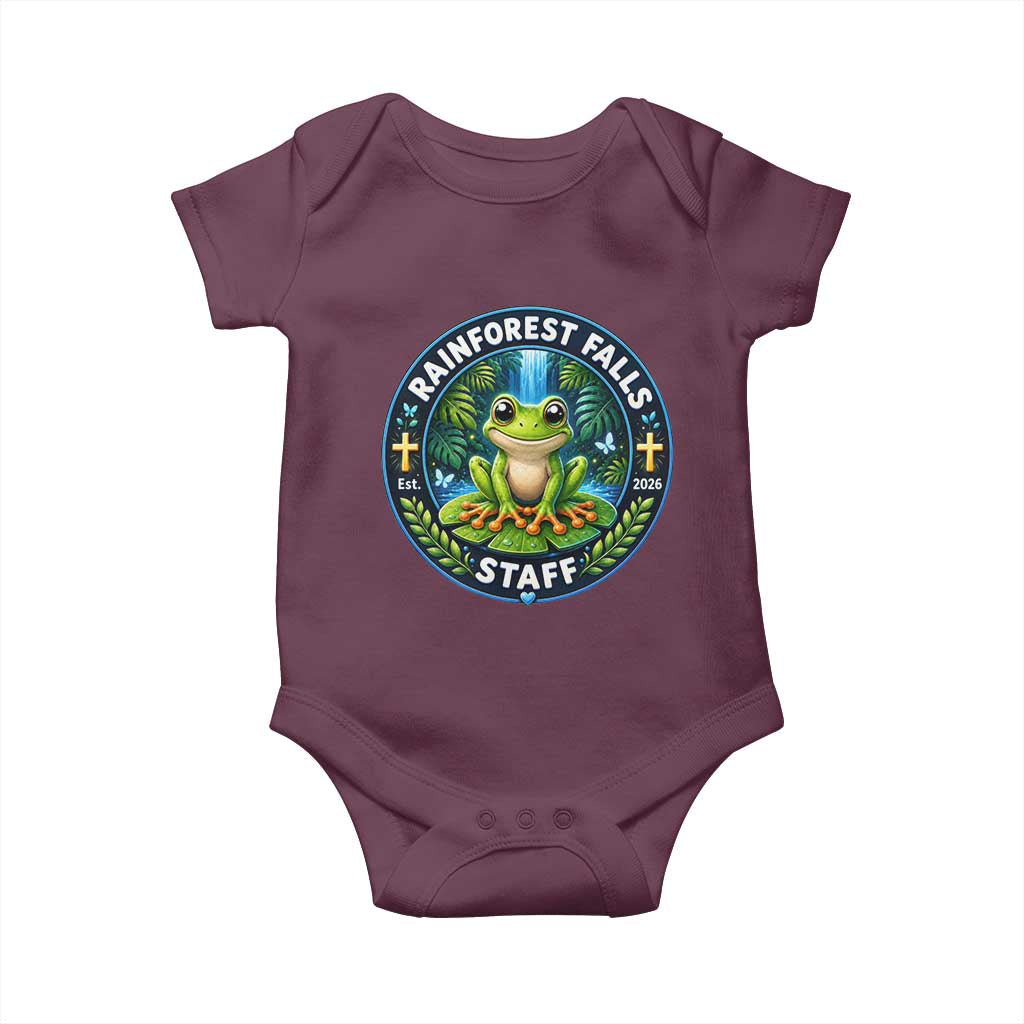 Rainforest Falls Staff Baby Onesie VBS 2026 Director Teacher
