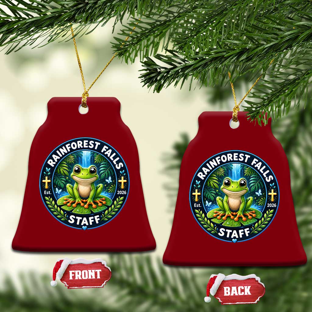 Rainforest Falls Staff Ceramic Ornament VBS 2026 Director Teacher