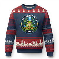 Rainforest Falls Staff Ugly Christmas Sweater VBS 2026 Director Teacher