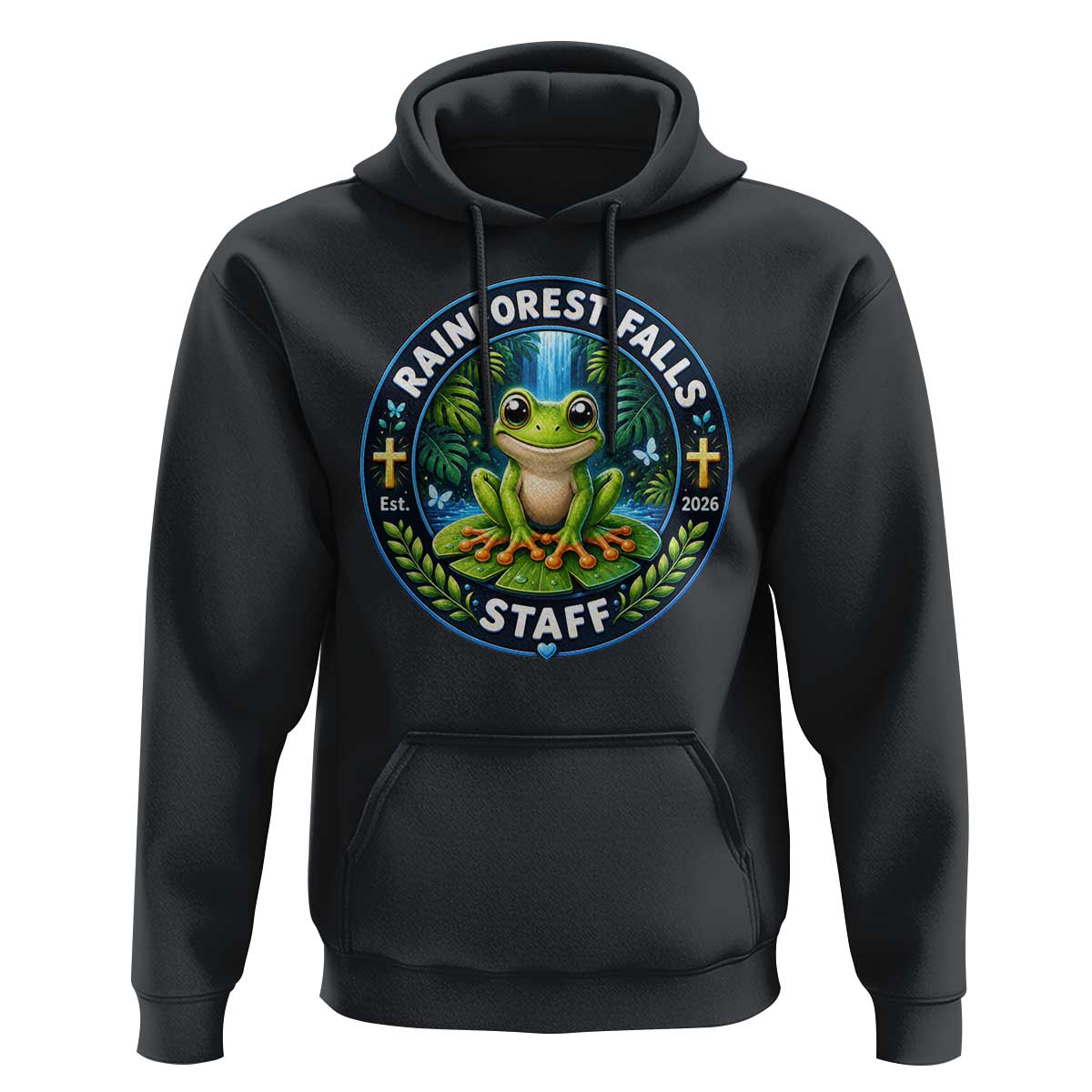 Rainforest Falls Staff Hoodie VBS 2026 Director Teacher