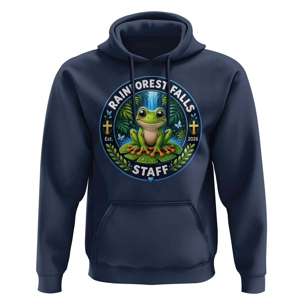 Rainforest Falls Staff Hoodie VBS 2026 Director Teacher