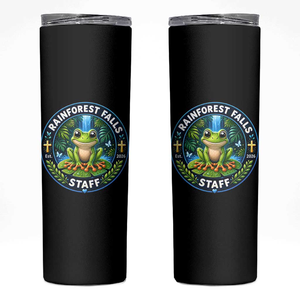 Rainforest Falls Staff Skinny Tumbler VBS 2026 Director Teacher