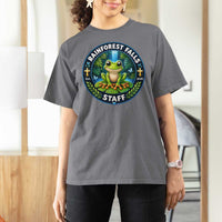 Rainforest Falls Staff T Shirt For Women VBS 2026 Director Teacher
