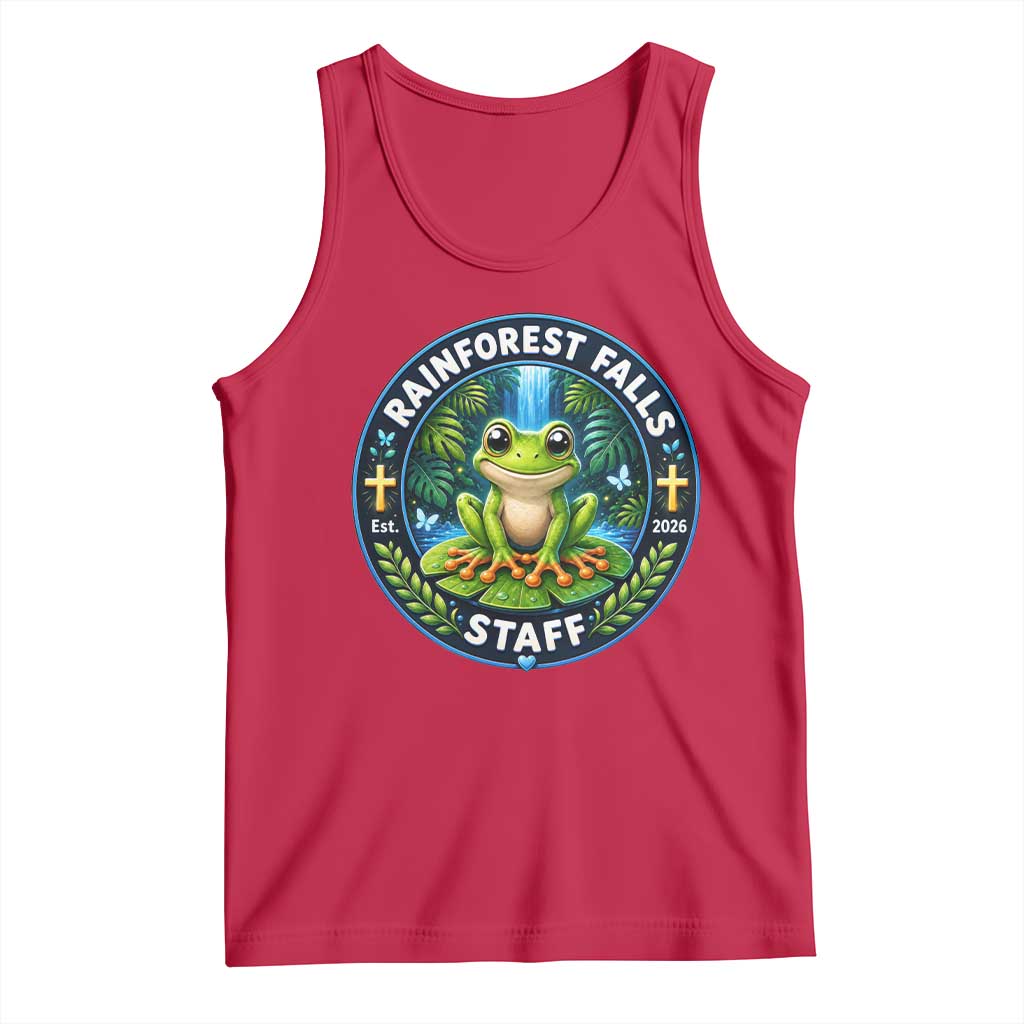 Rainforest Falls Staff Tank Top VBS 2026 Director Teacher